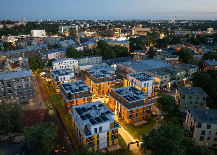 Апартаменти Kotzebue - Kalamaja 2-room With Large Terrace - Urban Drama For Four *