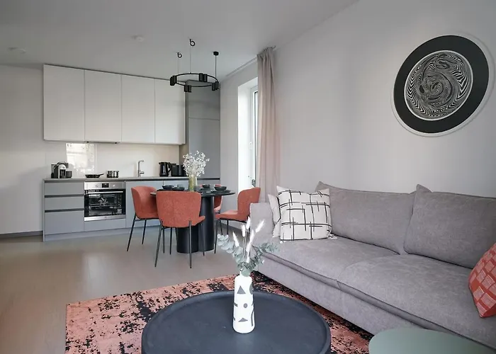 Апартаменти Kotzebue - Kalamaja 2-room With Large Terrace - Urban Drama For Four *