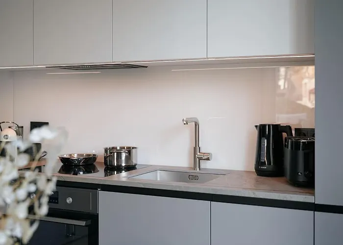 Kotzebue - Kalamaja 2-room With Large Terrace - Urban Drama For Four Apartman Tallinn