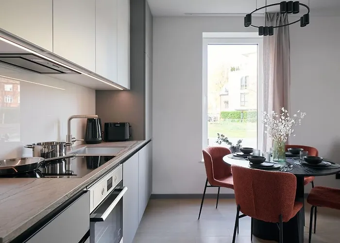 Kotzebue - Kalamaja 2-room With Large Terrace - Urban Drama For Four Apartman Tallinn